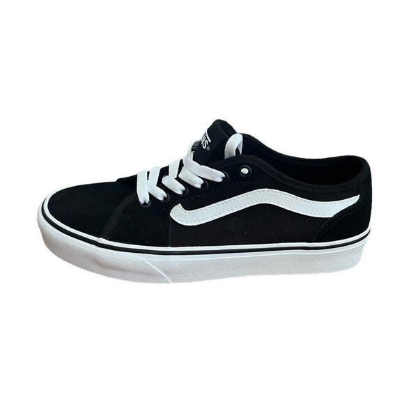 Vans Men's Filmore Decon Sneakers Low Top Canvas Skater Black Size M 6.5 W 8.5 - Picture 3 of 6